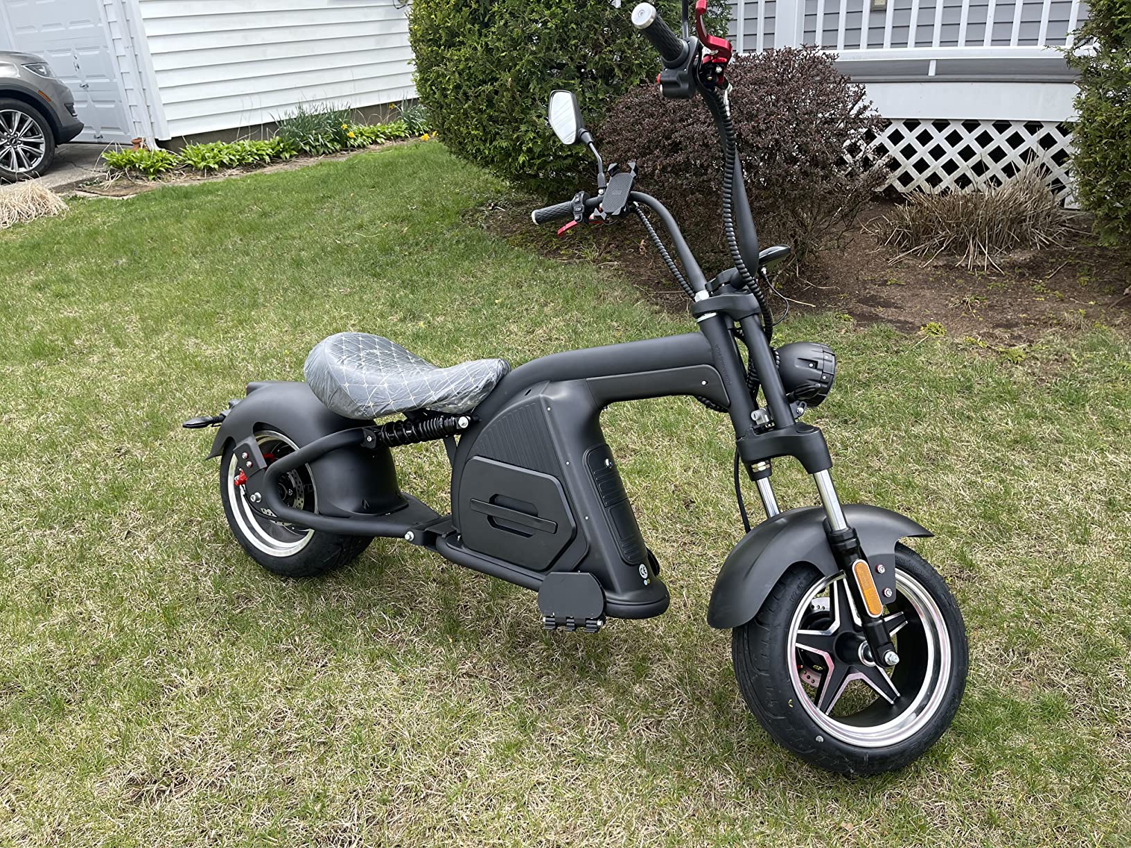 Eahora M8 2000W 37MPH Electric Moped for Adults Street Legal