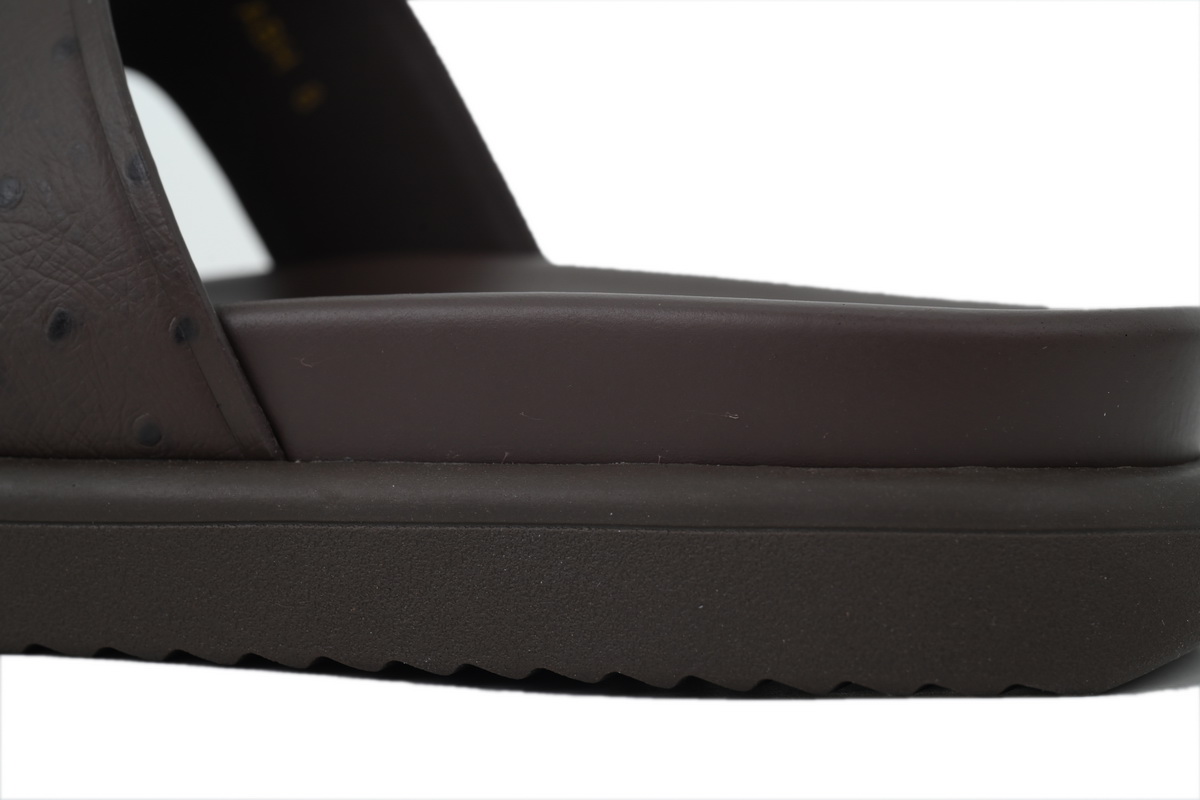 LOUIS VUITTON Oasis Mule Shoes Dark Brown