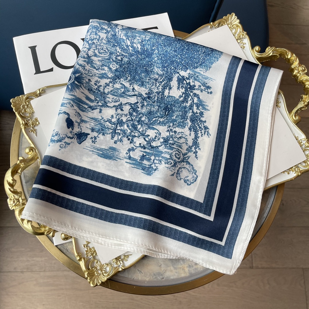 Dior Square Scarf Style 003