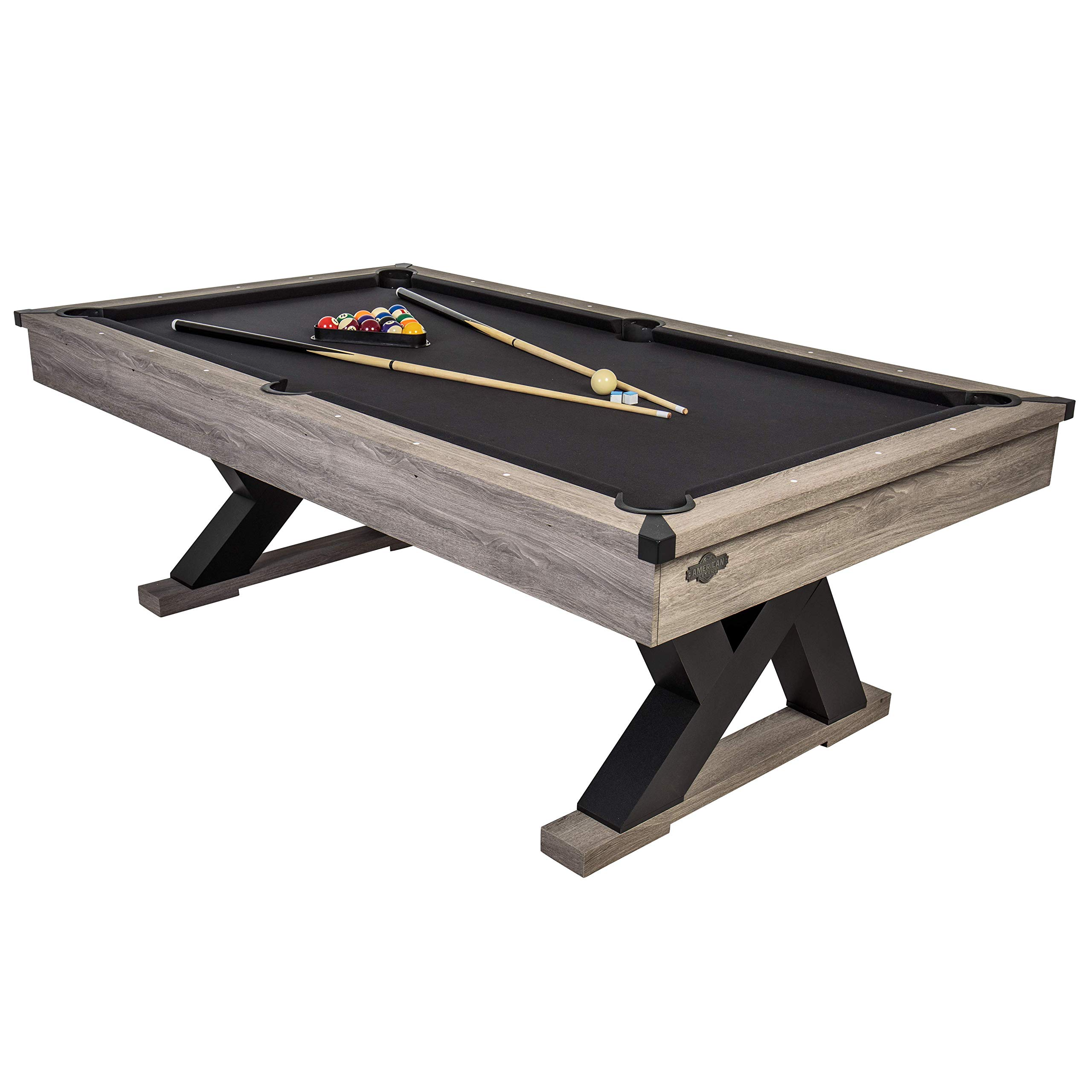 Kirkwood 90" Billiard Table with Rustic Finish