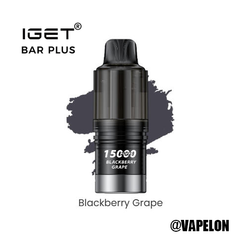 IGET BAR V4 Pod 15000 Puffs - Blackberry Grape