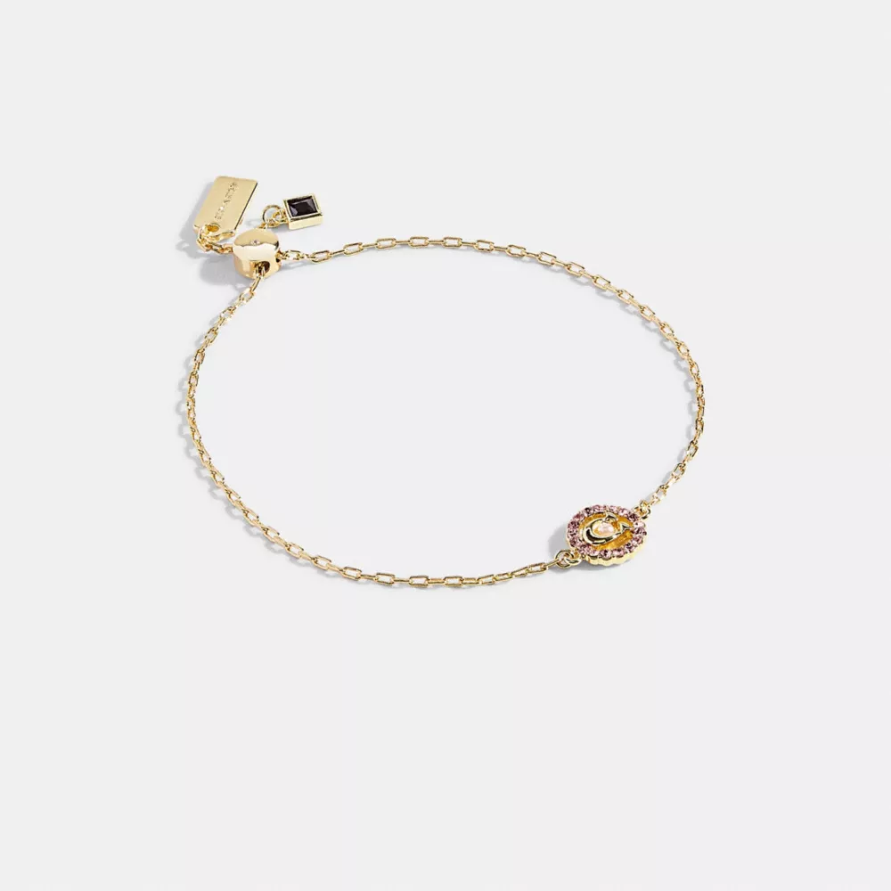 COAthtCH Signature Multicolor Crystal Slider Bracelet
