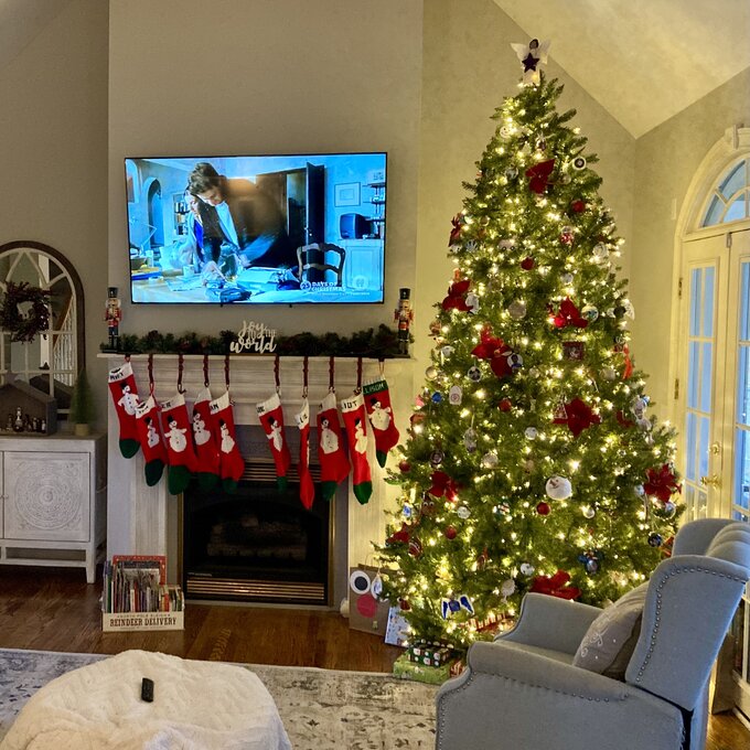 Dunhill Fir 120'' Lighted Artificial Fir Christmas Tree