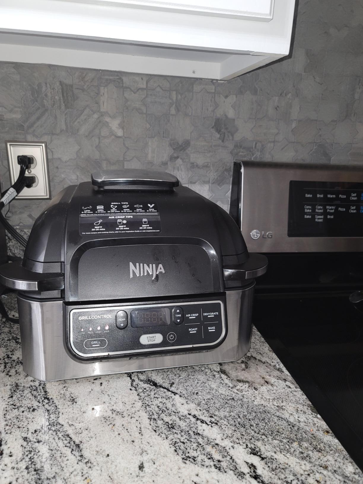 Ninja AG301 Foodi 5-in-1 Indoor Grill with Air Fry