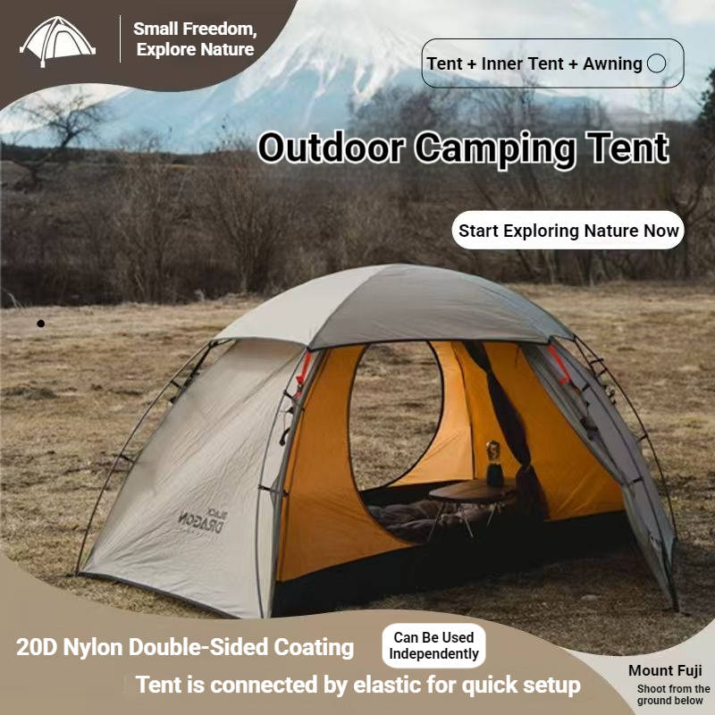 BLACK DRAGON Stars and Moon Lightweight Camping Tent
