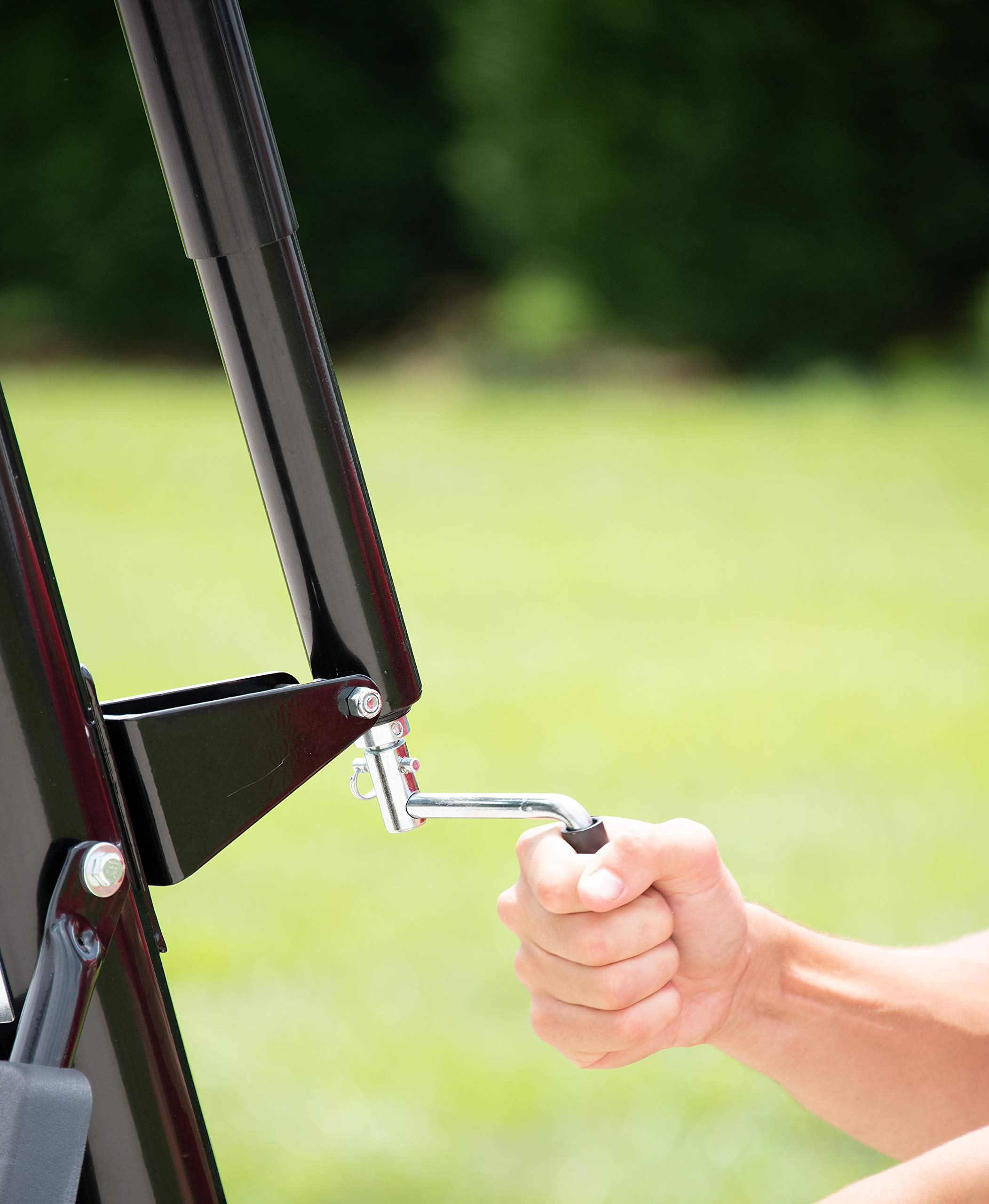 Spalding Ultimate Hybrid Portable Basketball Hoop