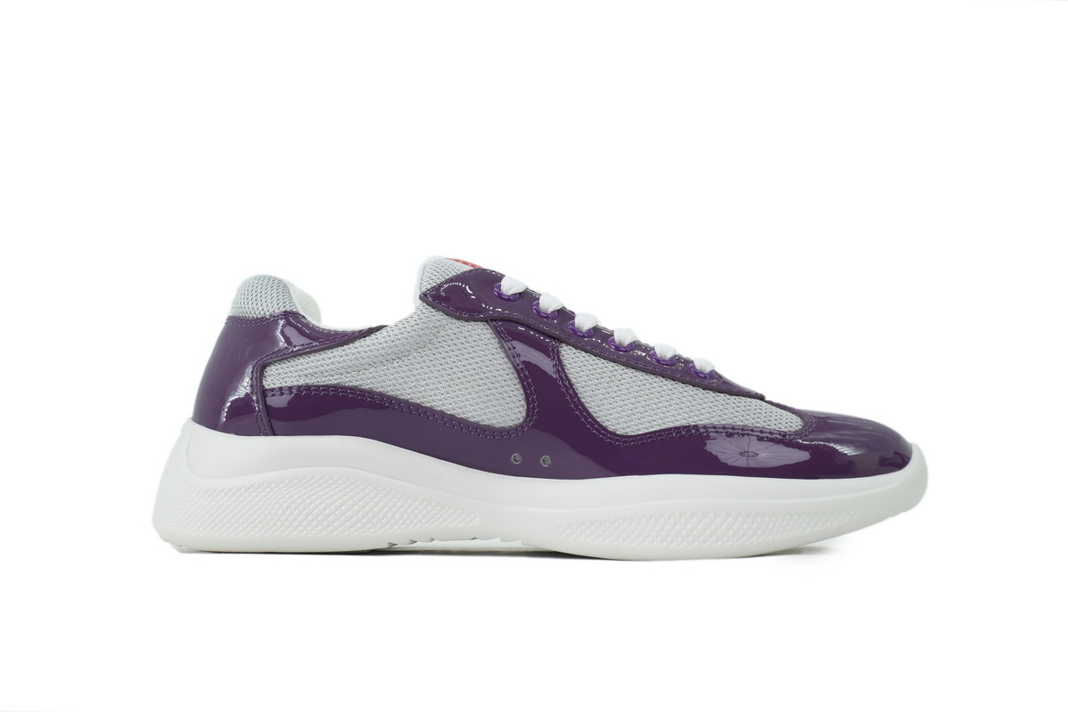 Prada America's Cup Sneakers Purple