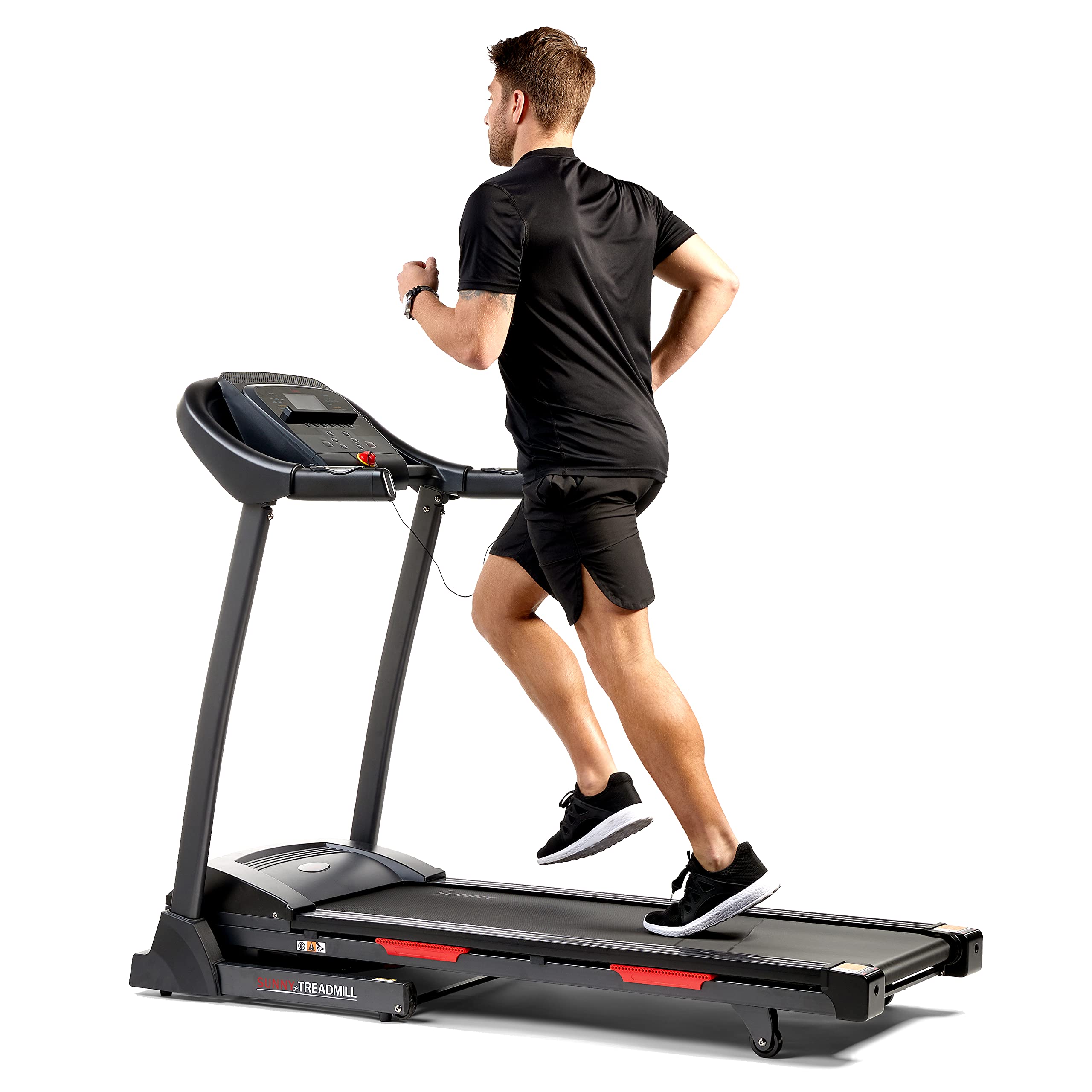 Folding Incline Treadmill with Optional Exclusive SunnyFit App