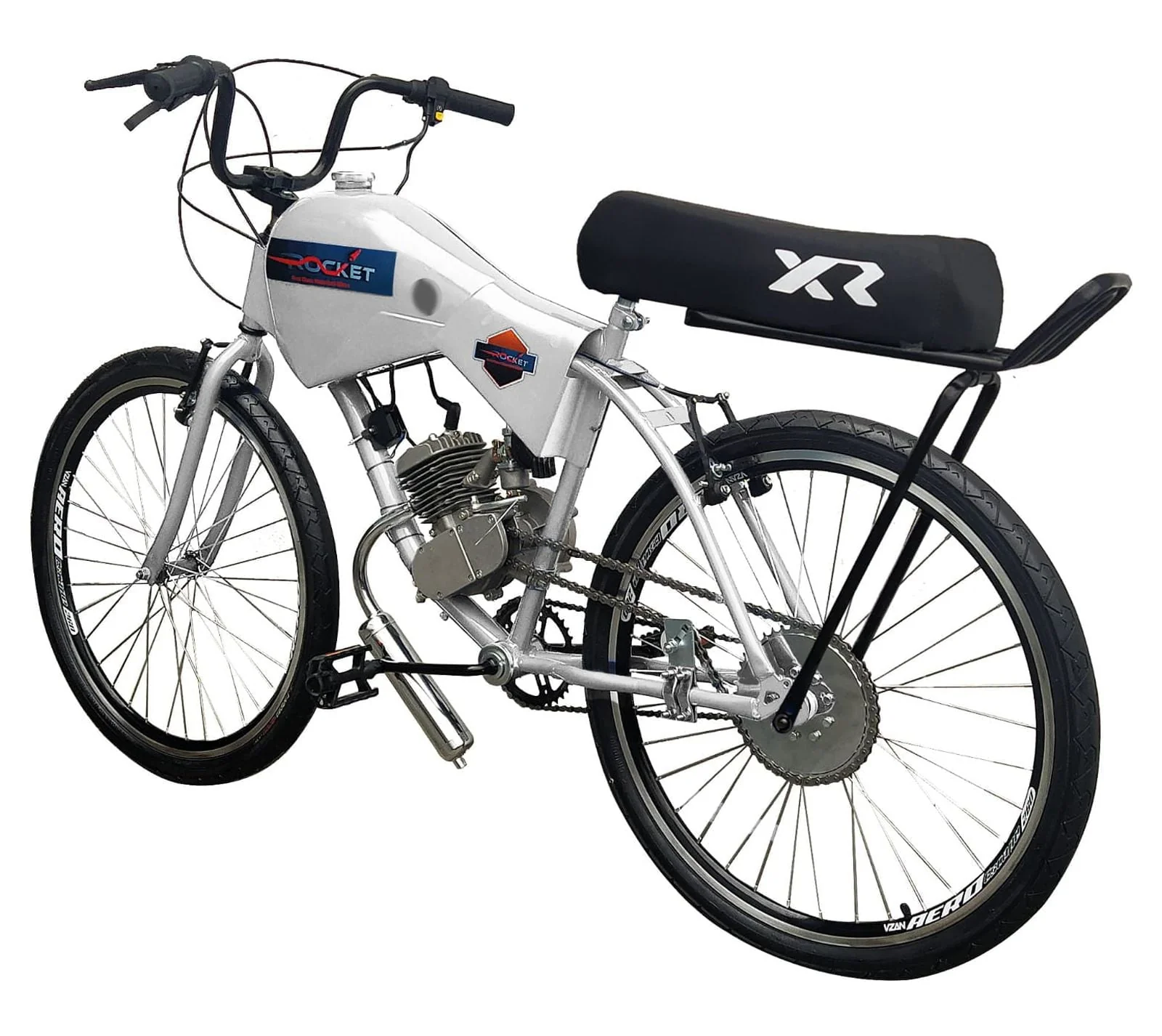 ROCKET 100cc Motorized Bicycle, Partially Assembled