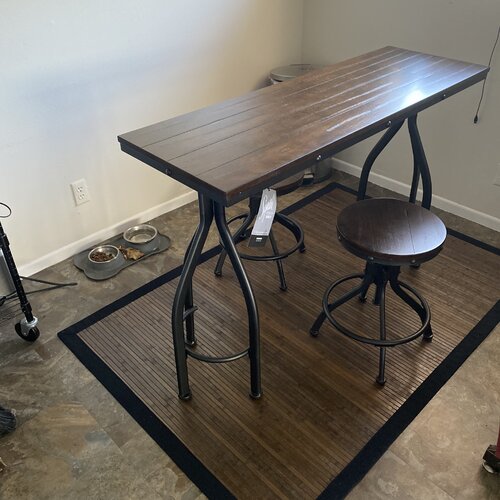 Keaka 2 - Person Counter Height Dining Set