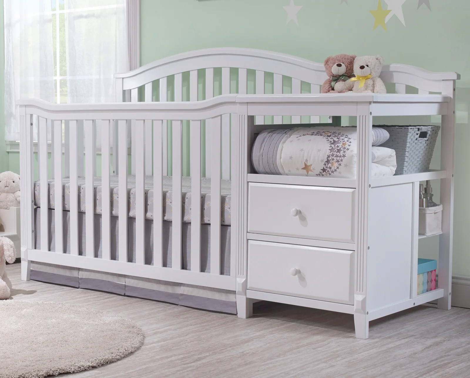 Berkley 4-in-1 Convertible Crib and Changer