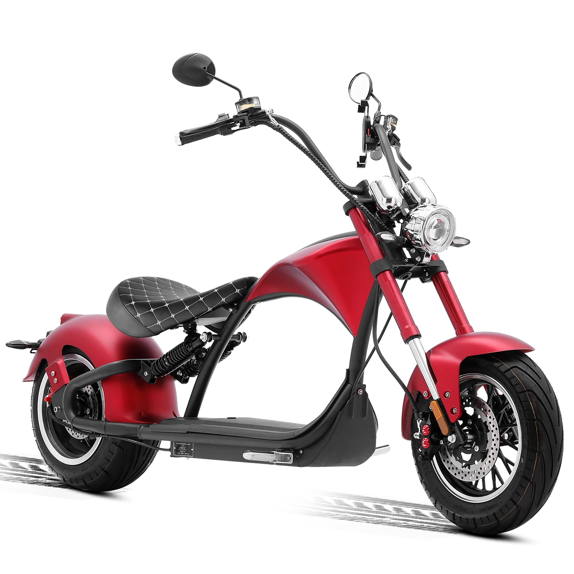 eAhora M1P 37Mph 2000W Electric Motorcycle for Adults