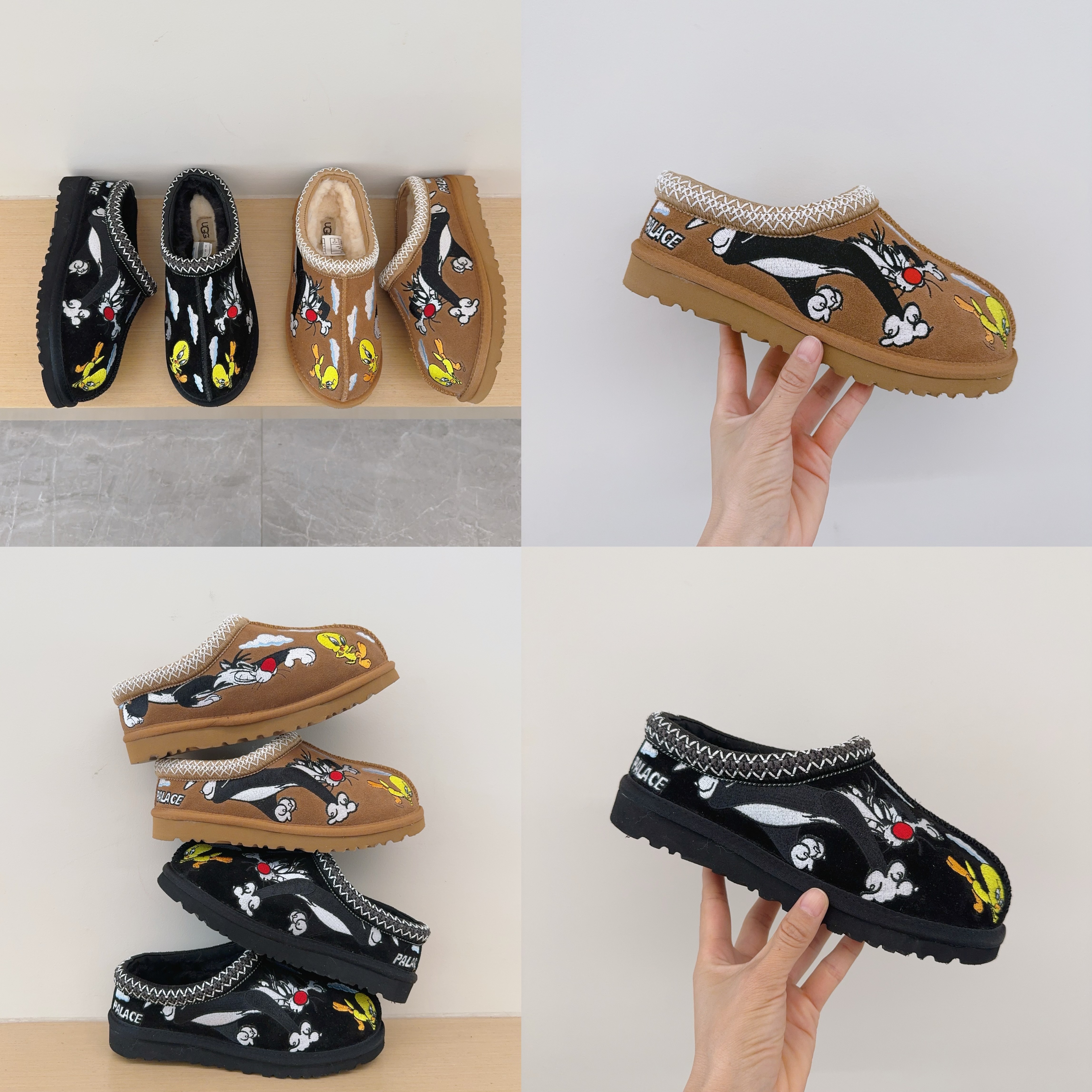 Cartoon Embroidered Collaboration