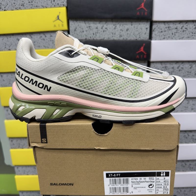 Salomon XT-6 Green Sneakers