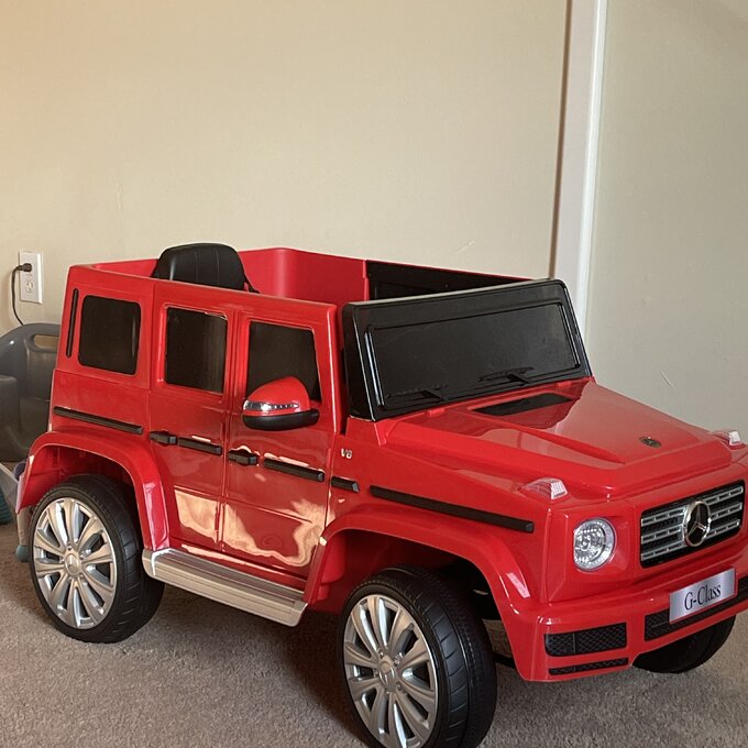 12V Mercedes Benz G500 Licensed Kids Ride On SUV Car with