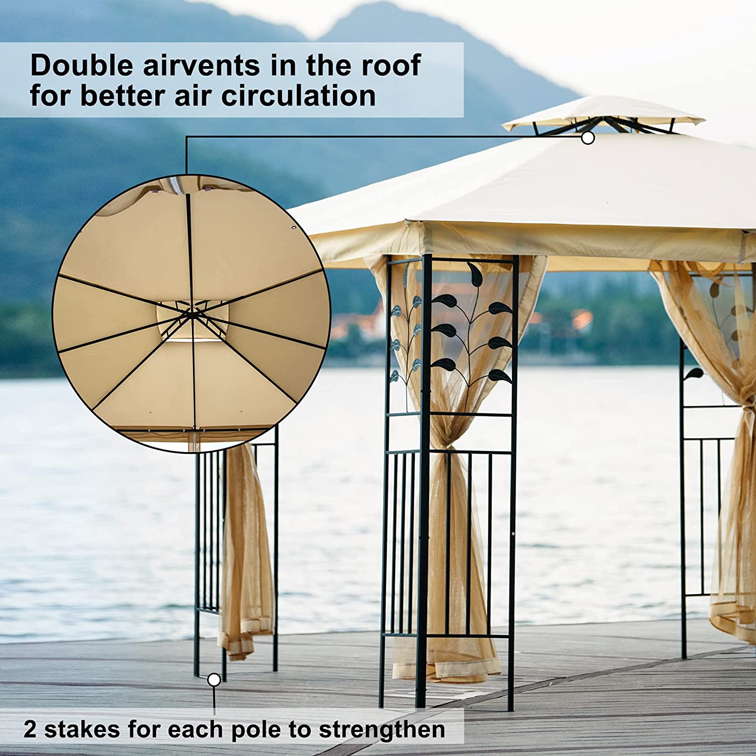 Mosquito Netting for Party Activities