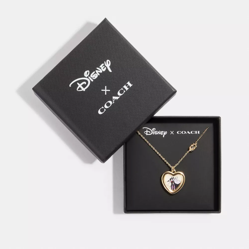 COAthtCH Disney X Villains Heart Necklace