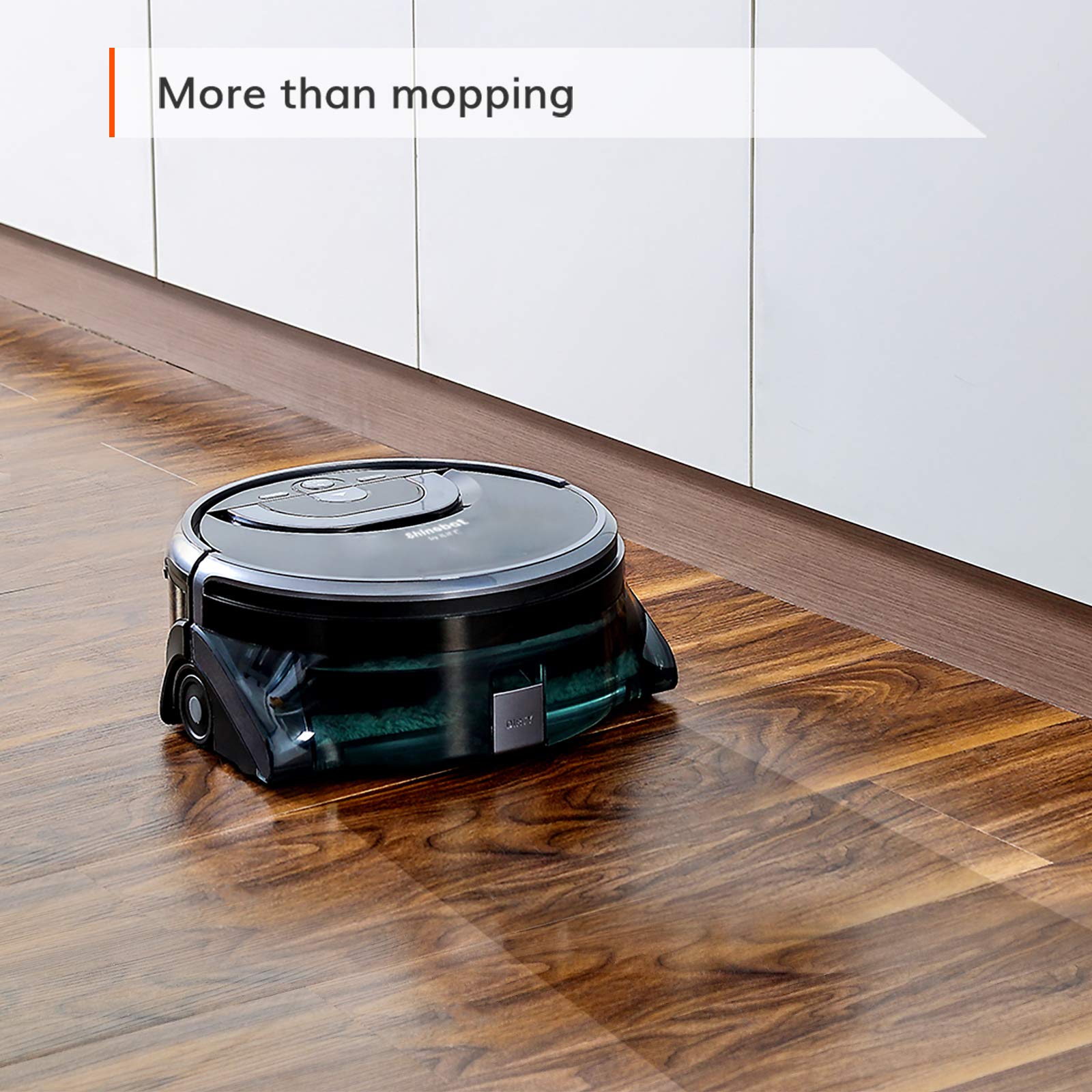 Autonomous Floor Mopping Scrubbing Robot for Hard Floors