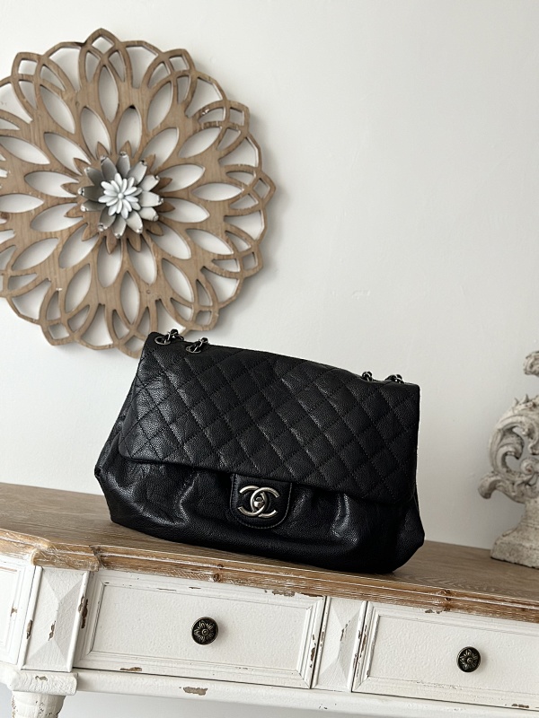 Chanel A2224 Black Cloud Bag