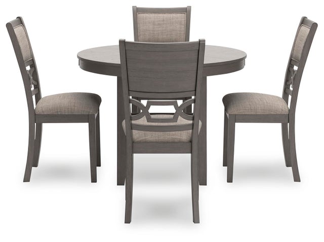 Wrenning / Langwest / Erinberg Dining Table and 4 Chairs