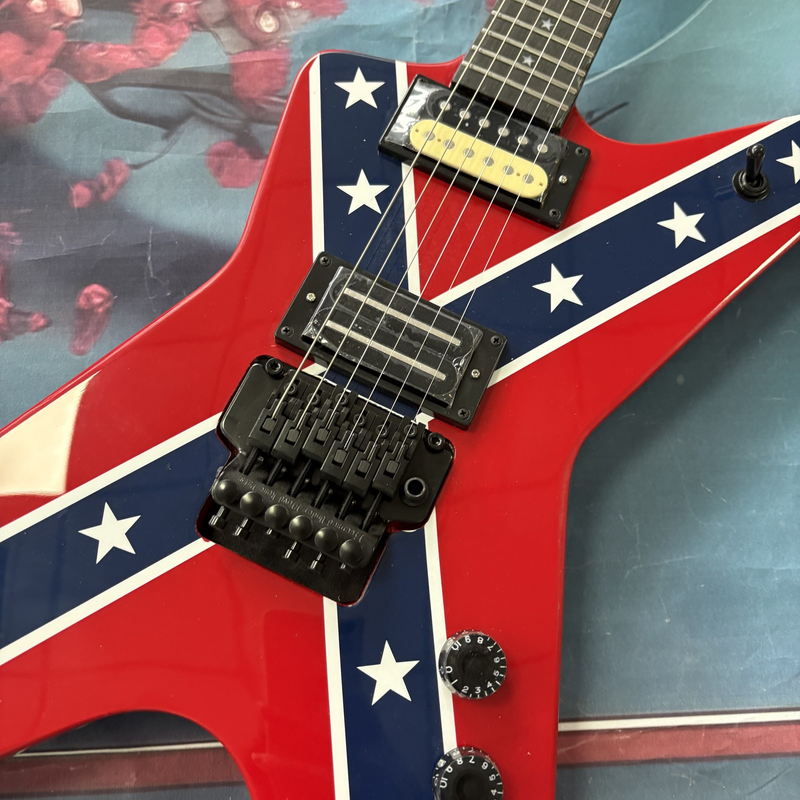 New Washburn Dimebag Darrell Signature Electric Guitar With Floyd Rose Tremolo