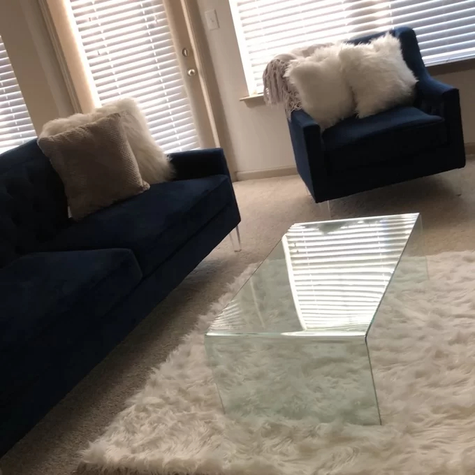 Aizzaddin Sled Coffee Table