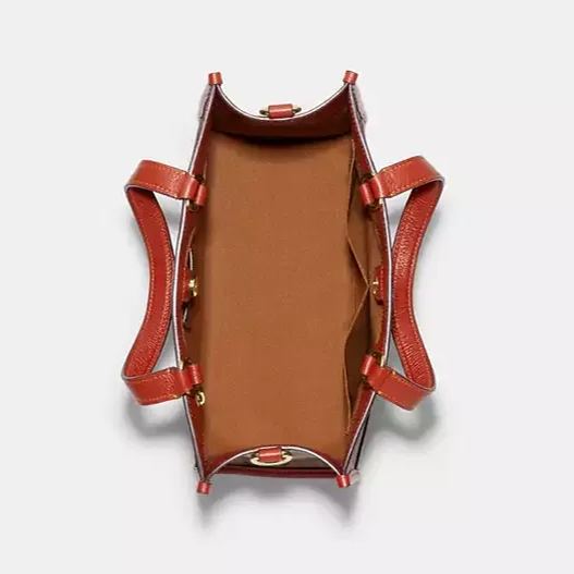 Coathtch Bag With Wild Strawberry Print