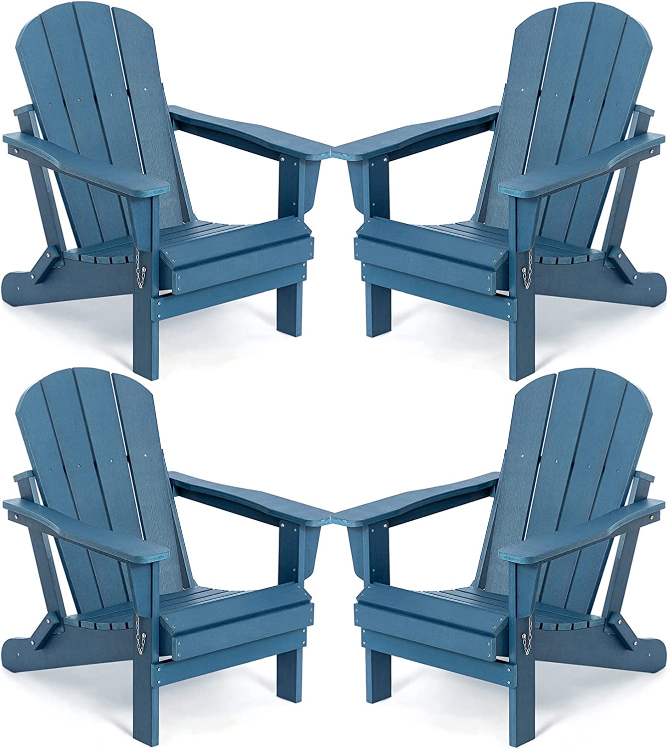 Folding Adirondack Chair Set of 4