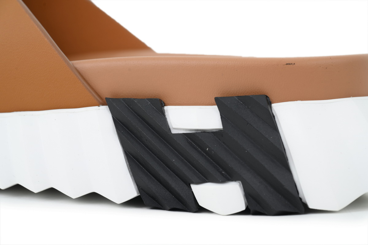 Hermes Infra Sandals Brown
