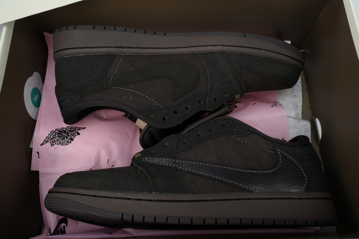 Travis Scott x Air Jordan 1 Low OG SP Velvet Brown DM7866-202 - ogsneaker
