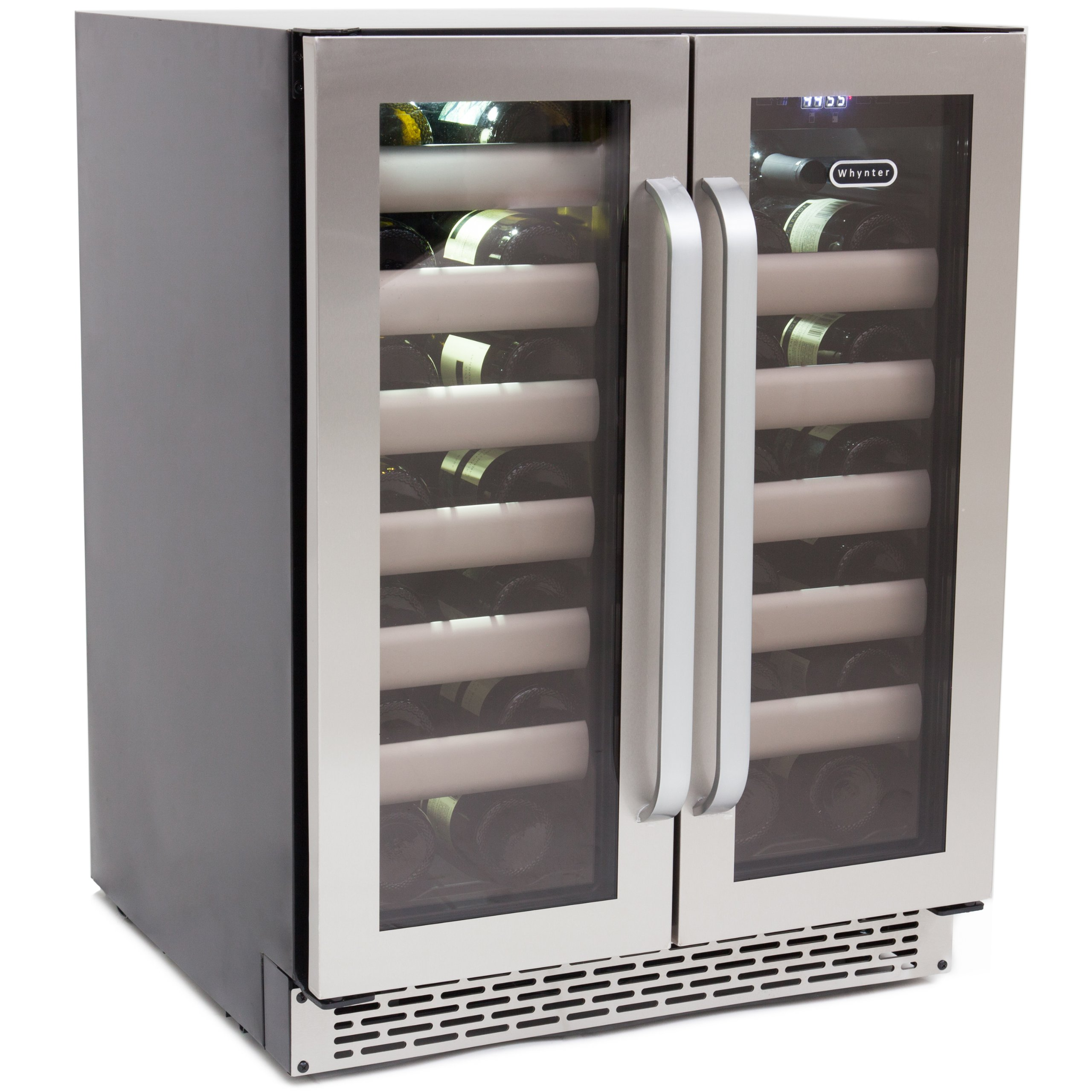 Whynter BWR-401DS 40 Bottle Stainless Steel Dual Zone Built