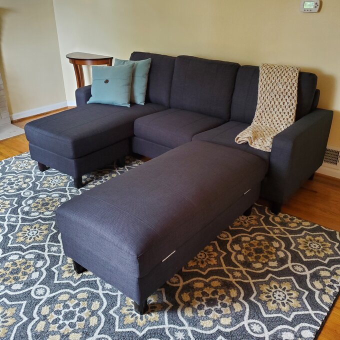 Barlett 2 - Piece Upholstered Chaise Sectional