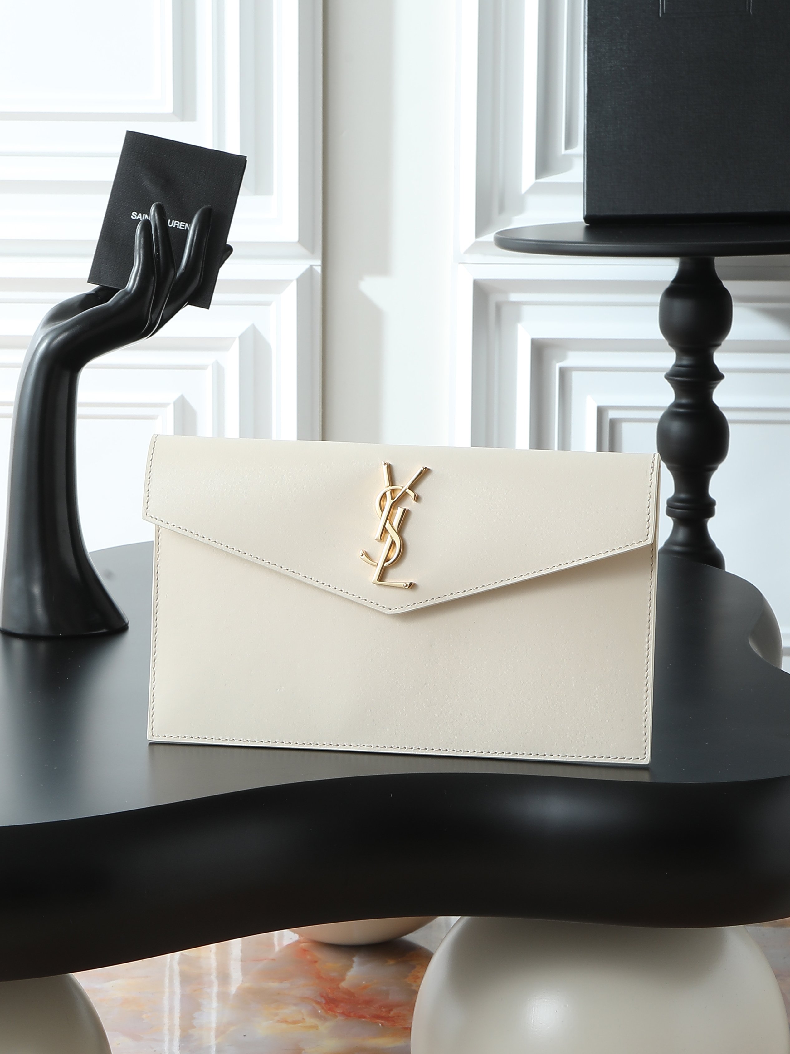 YSL Cassandre Envelope Clutch