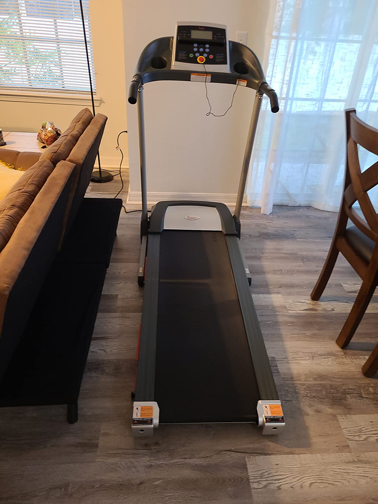 Folding Incline Treadmill with Optional Exclusive SunnyFit App