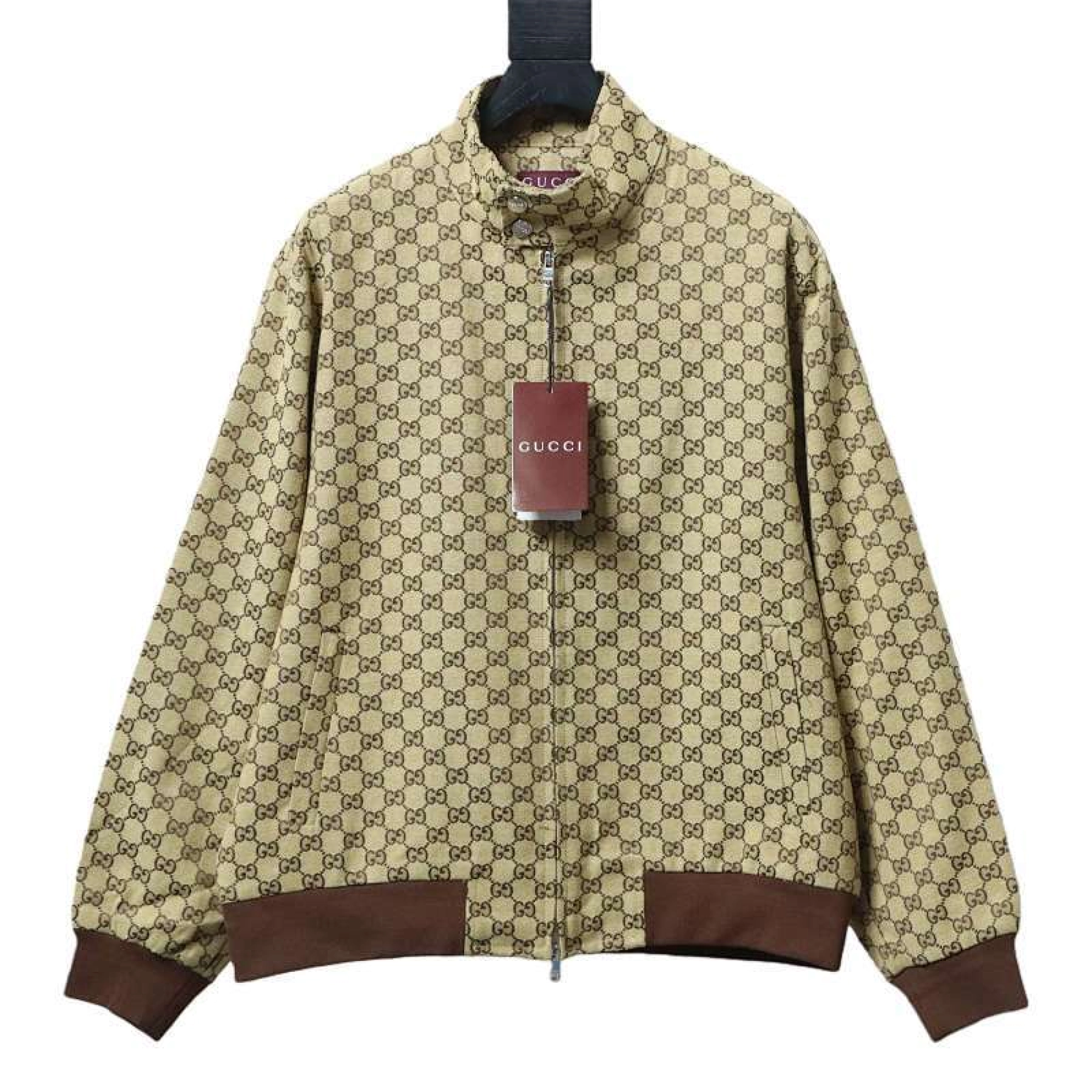 Gucci Canvas Bomber Jacket