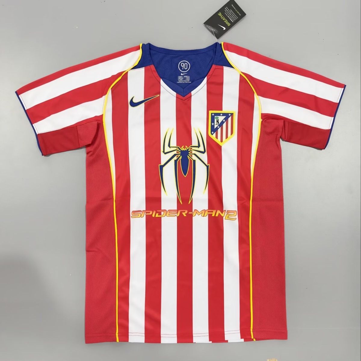 Atletico Madrid Retro Jersey Home 2004-05
