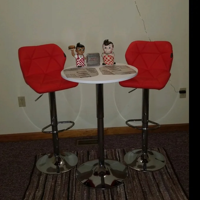 Stewartsville 2 - Person Counter Height Dining Set
