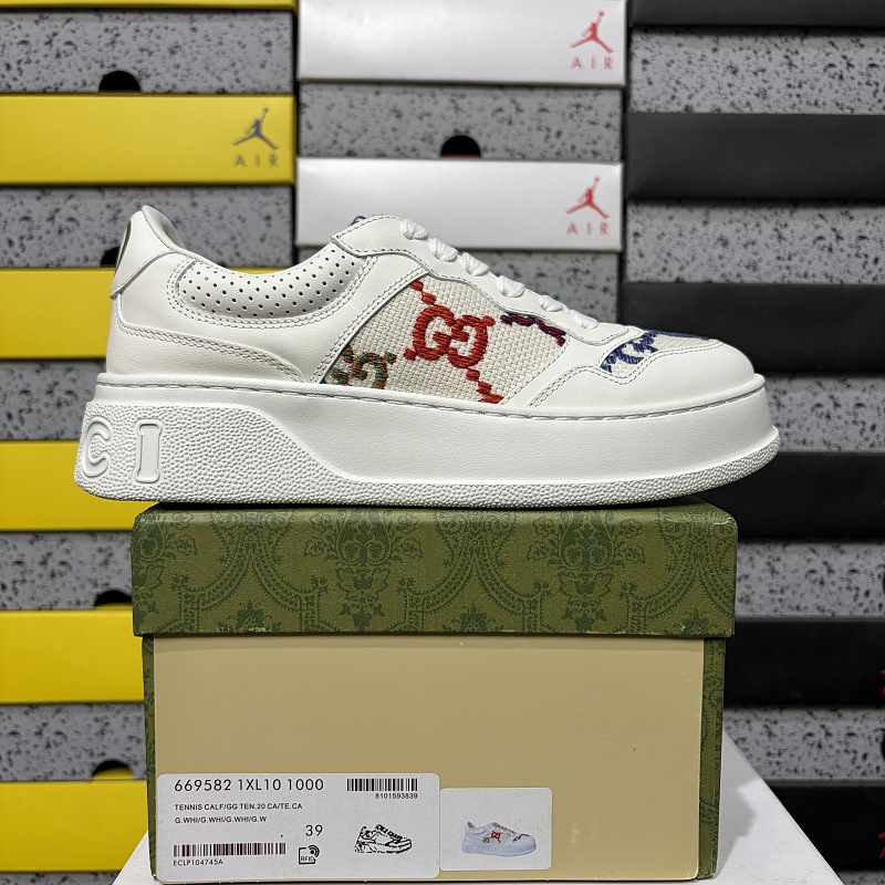 Gucci Chunky Patterned White