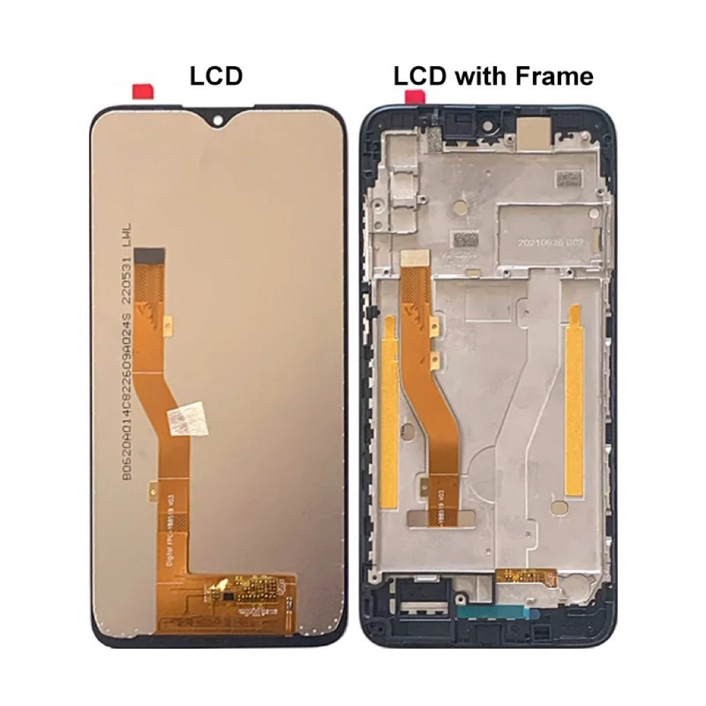 Tcl 205 LCD / OLED Screen LCD - back view