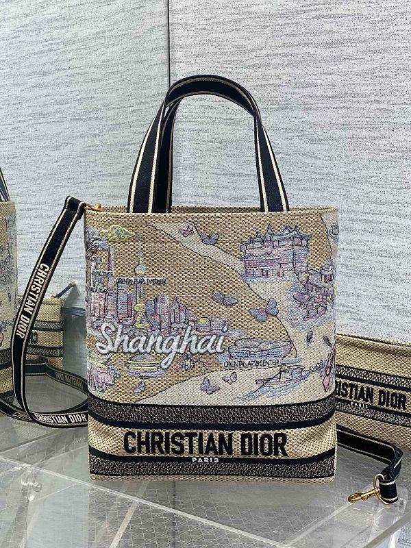 Dior Book Tote Small Shanghai
