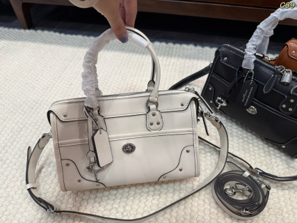 Coach Rhyder 24 Leather Satchel