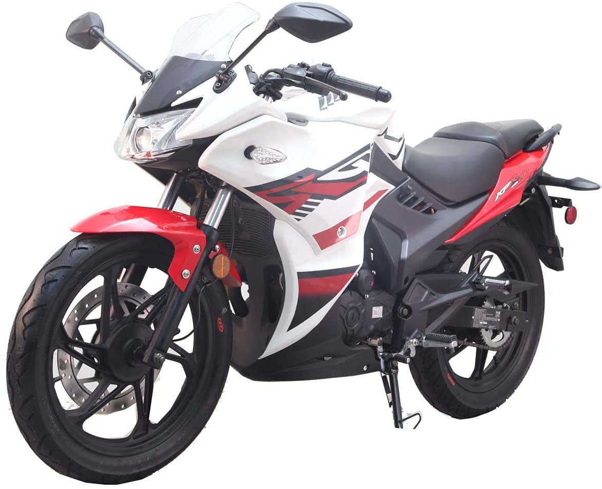 X-PRO Lifan KPR 200 200cc Adult Gas Motorcycle Street Moped