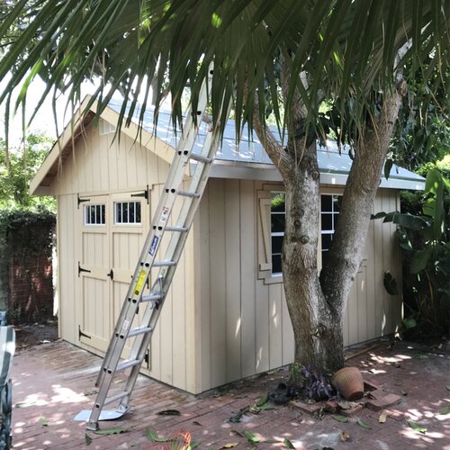 Homestead 10x12 ft Wood Storage Shed