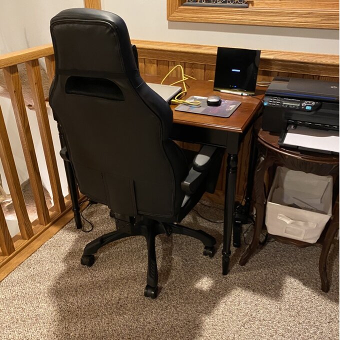 Racing Style Large Size High-Back PU Leather Gaming Chair