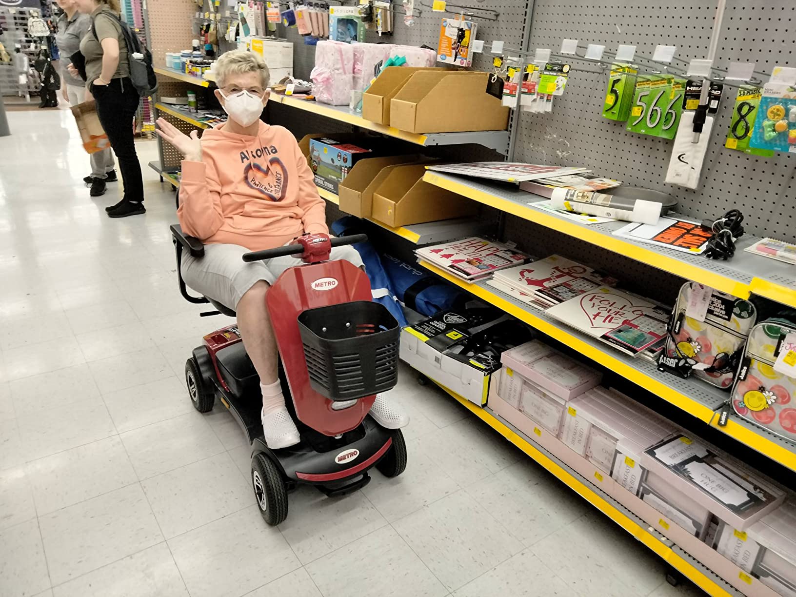 Electric Mobility Scooter for Adults Wheelchair Device for Travel