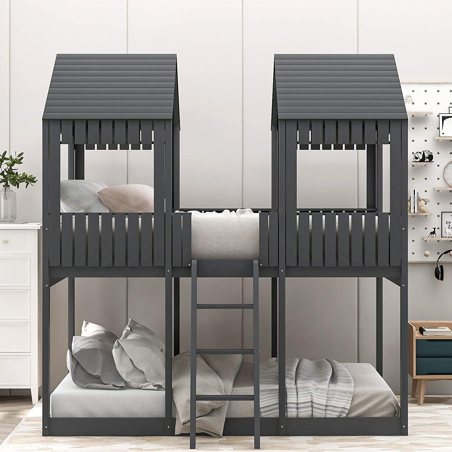 Low Bunk Beds Full Over Full Size