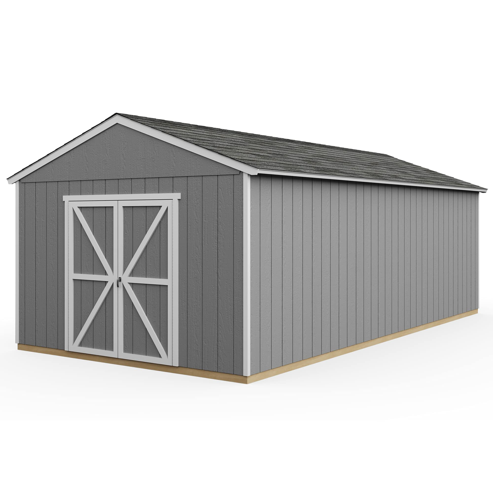 Astoria 12x24 Do-It-Yourself Wooden Storage Shed with Floor