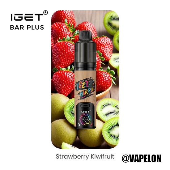 IGET BAR V4 15000 Puffs - Strawberry Kiwifruit