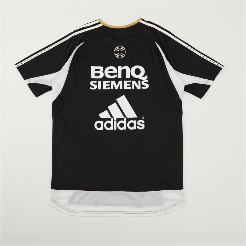 2006/07 Real Madrid Retro Short Sleeves Training Jersey - Black