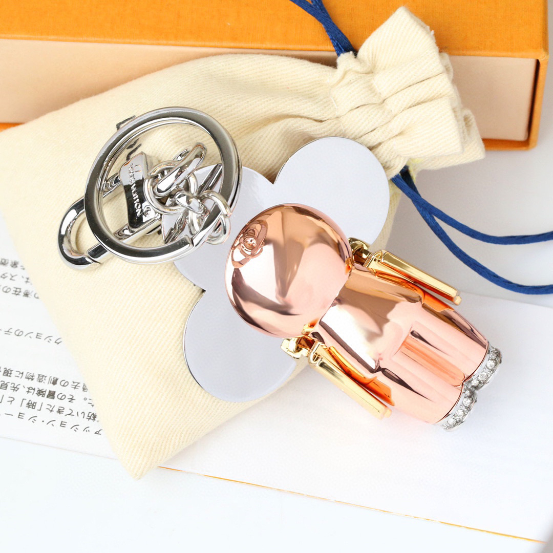 LV Vivienne Bag Charm And Key Holder